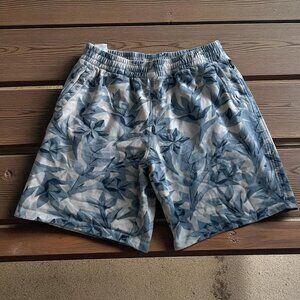 ERMENEGILDO ZEGNA Men's Floral Pattern Sweat Shorts Size XL